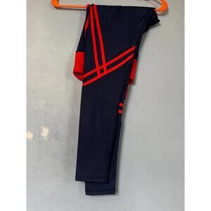 Yoshion X-Large Blue and Red Featured leggings
